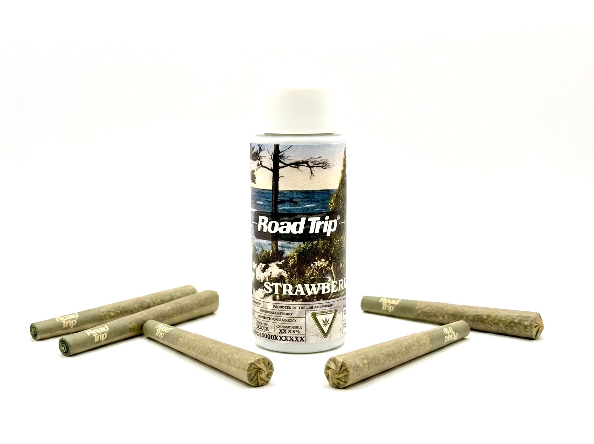 THE ROAD TRIP PREROLLED 1/8TH | 5x .7g PR | 25 CASE COUNT (MS)