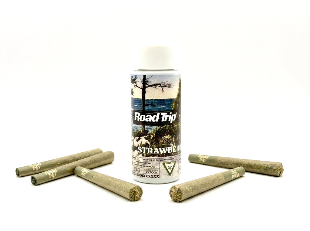 THE ROAD TRIP PREROLLED 1/8TH | 5x .7g PR | 25 CASE COUNT (MA)