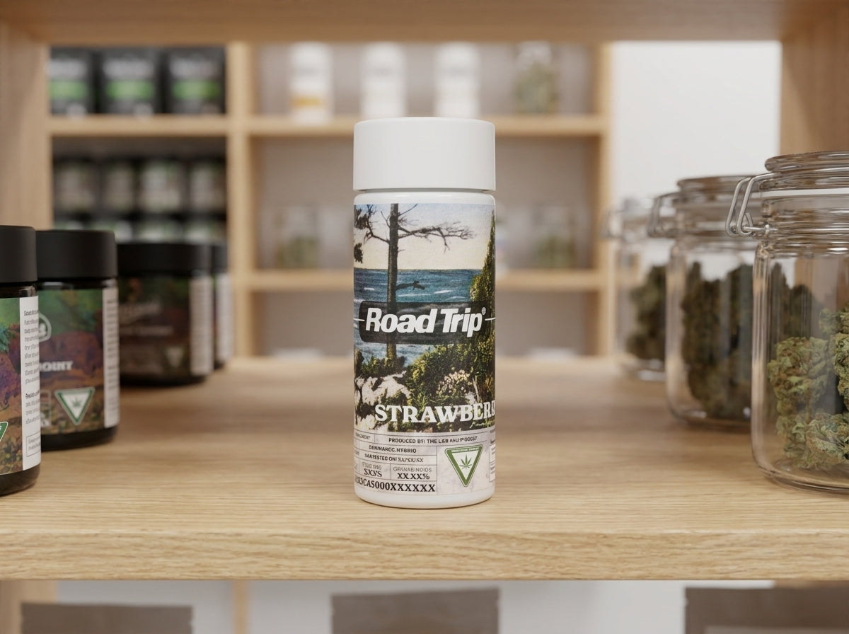 THE ROAD TRIP PREROLLED 1/8TH | 5x .7g PR | 25 CASE COUNT (NJ)